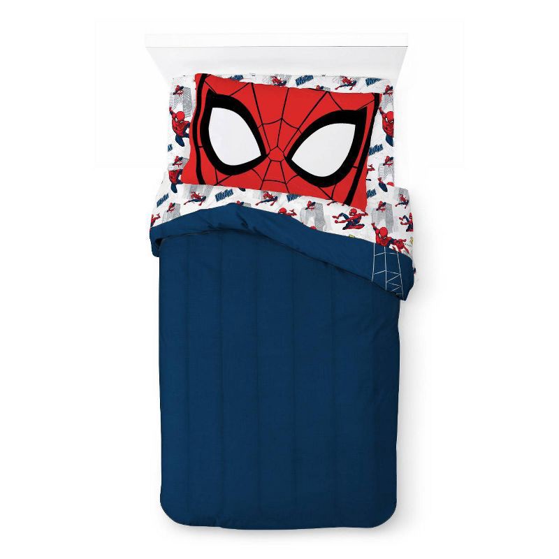 slide 2 of 3, Twin Marvel Spider-Man Kids' Comforter, 1 ct