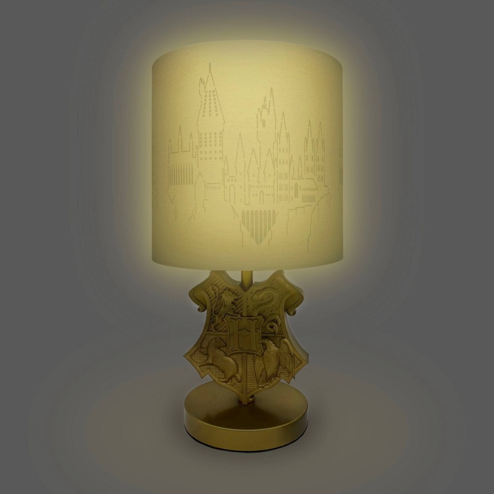 slide 2 of 4, Harry Potter Crest Table Lamp (Includes LED Light Bulb), 1 ct