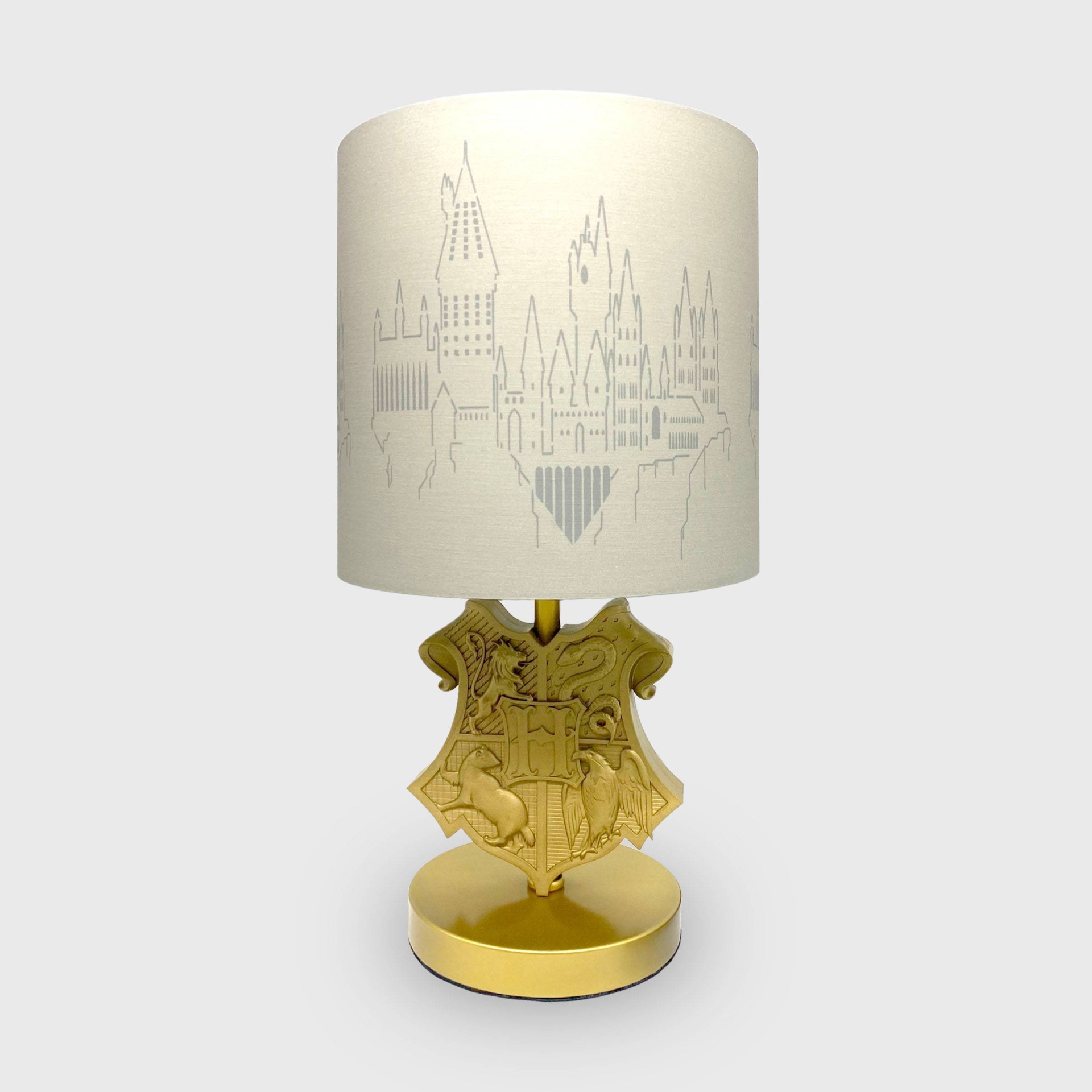 slide 1 of 4, Harry Potter Crest Table Lamp (Includes LED Light Bulb), 1 ct