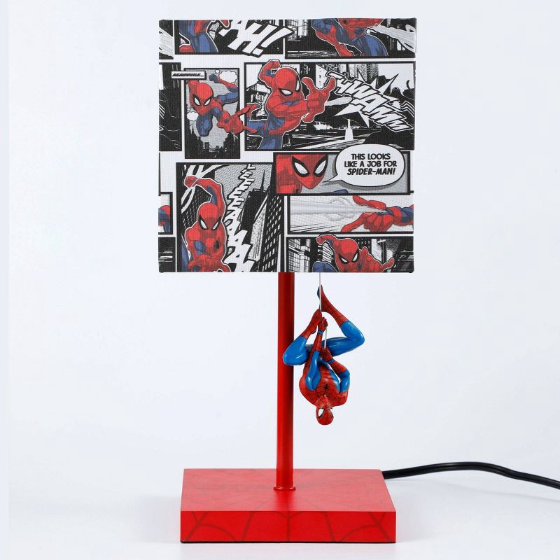 slide 2 of 4, Marvel Spider-Man Table Lamp (Includes LED Light Bulb), 1 ct
