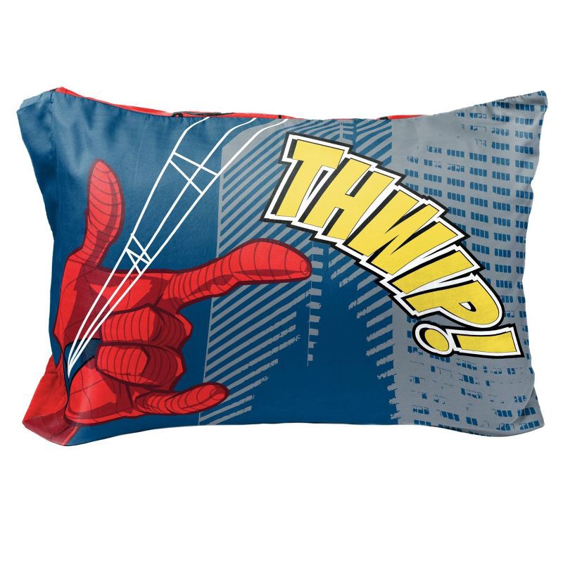 slide 2 of 4, Twin Marvel Spider-Man Kids' Sheet Set, 1 ct