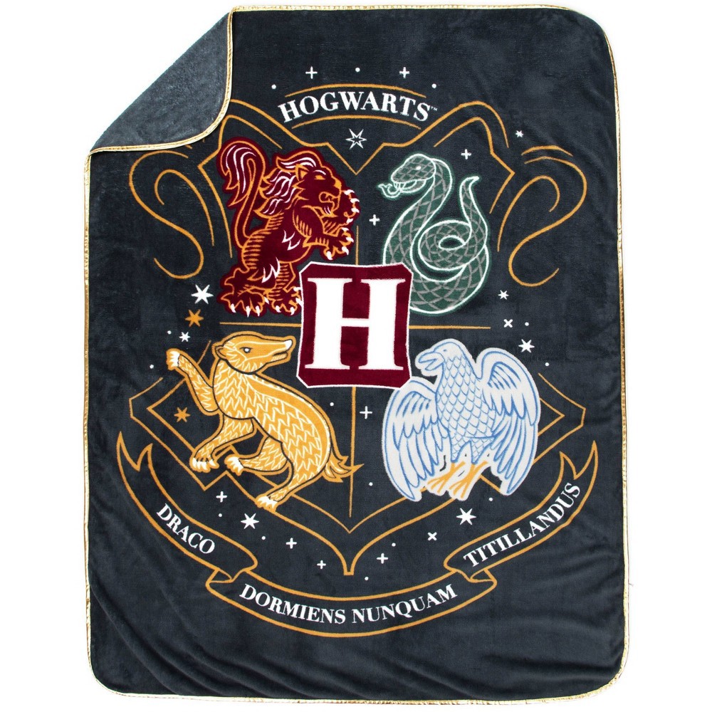 Full Harry Potter Throw Blanket 1 ct Shipt