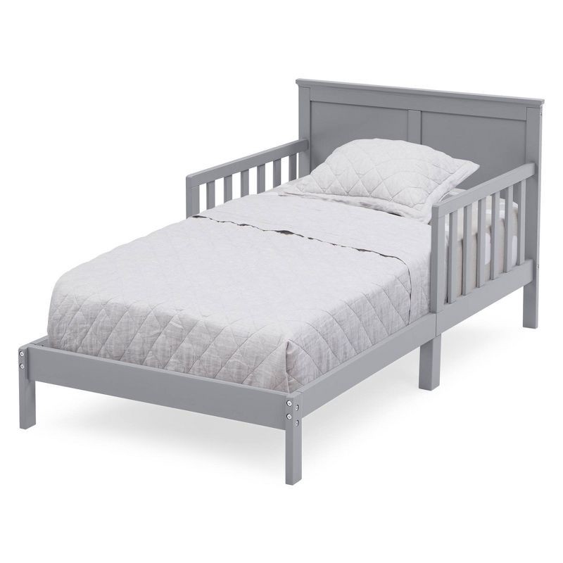 slide 3 of 4, Collins Wood Toddler Kids' Bed, Greenguard Gold Certified Gray - Delta Children, 1 ct