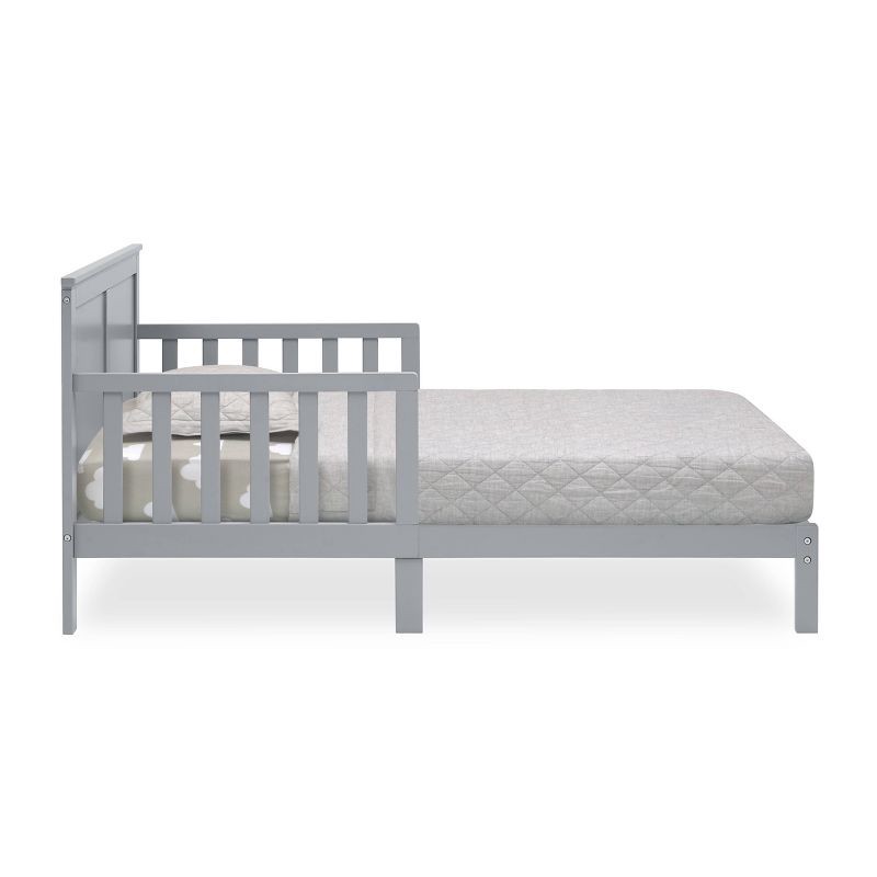 slide 4 of 4, Collins Wood Toddler Kids' Bed, Greenguard Gold Certified Gray - Delta Children, 1 ct