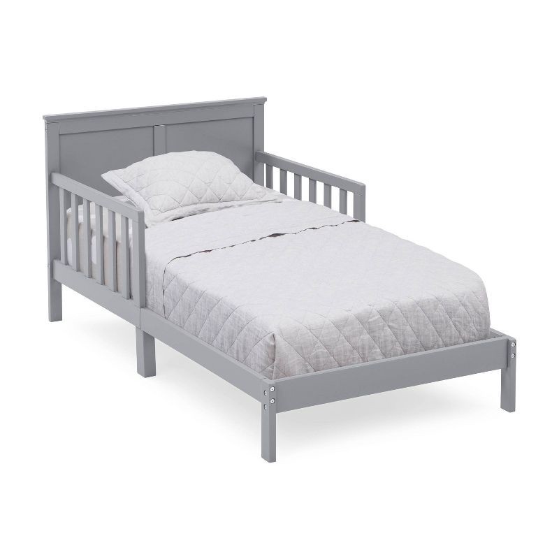 slide 1 of 4, Collins Wood Toddler Kids' Bed, Greenguard Gold Certified Gray - Delta Children, 1 ct