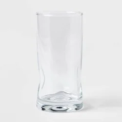 16.7 fl oz Telford Highball - Threshold™: Contemporary Glass Drinkware, Dishwasher-Safe, BPA & Lead-Free