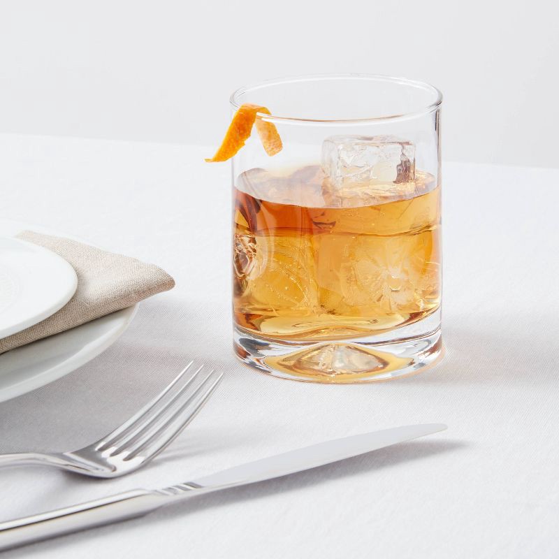 slide 2 of 3, 12.5 fl oz Glass Telford Double Old Fashion Glass - Threshold™, 12.5 fl oz