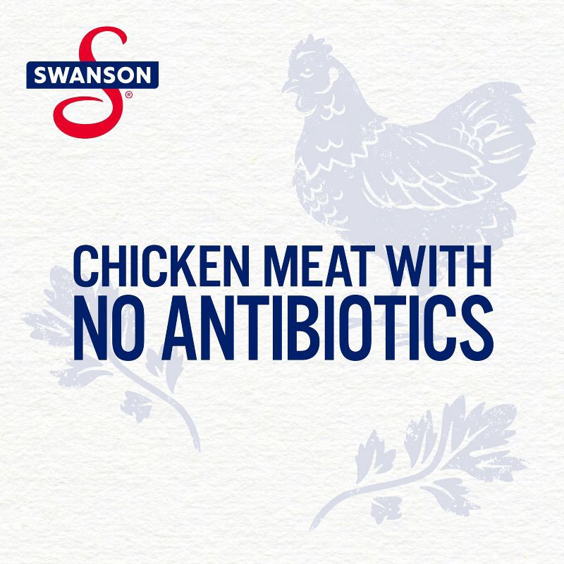 slide 5 of 13, Swanson 25% Less Sodium White Premium Chunk Canned Chicken Breast in Water -12.5oz, 12.5 oz