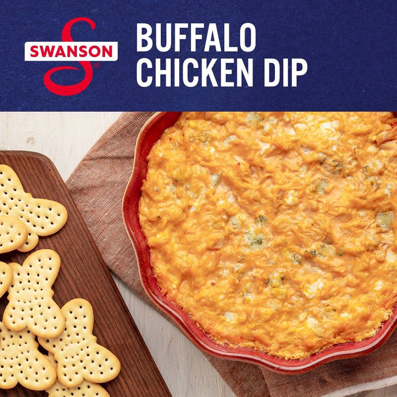 slide 7 of 13, Swanson 25% Less Sodium White Premium Chunk Canned Chicken Breast in Water -12.5oz, 12.5 oz