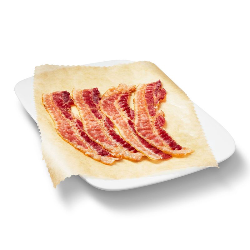 slide 3 of 3, Fully Cooked Bacon - 2.1oz - Market Pantry™, 2.1 oz