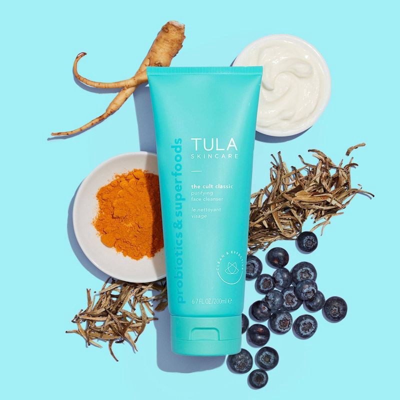 slide 4 of 6, TULA SKINCARE The Cult Classic Purifying Face Cleanser - Travel Size - 1.67 fl oz - Ulta Beauty, 1.67 fl oz