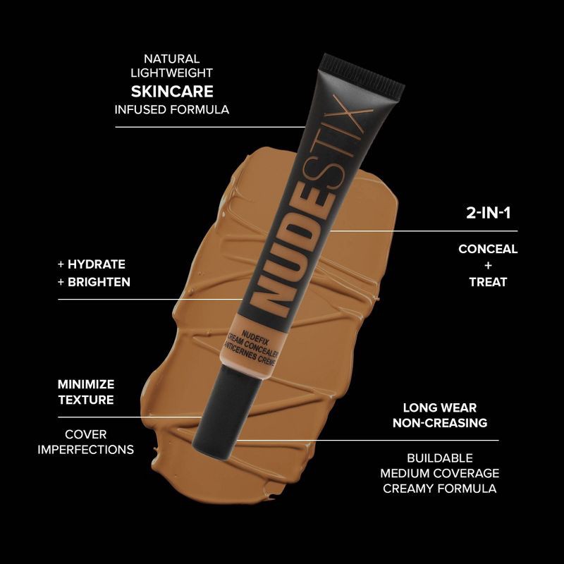 slide 4 of 5, NUDESTIX Nudefix Concealer - Nude 9 - 10gm - Ulta Beauty, 1 ct