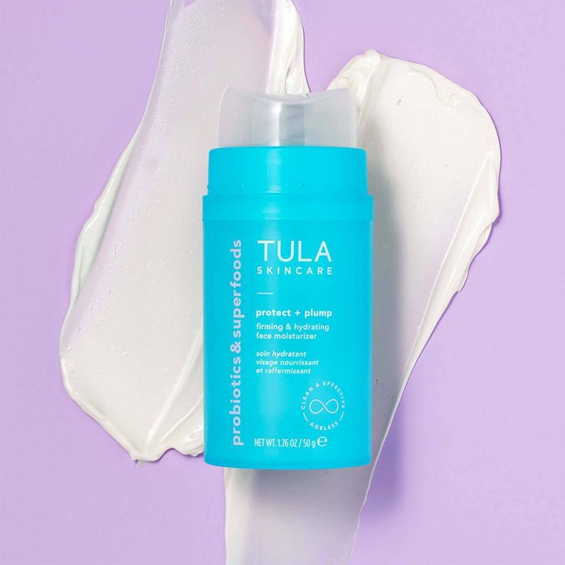 slide 6 of 7, TULA SKINCARE Protect & Plump Firming & Hydrating Moisturizer - 1.76oz - Ulta Beauty, 1.76 oz