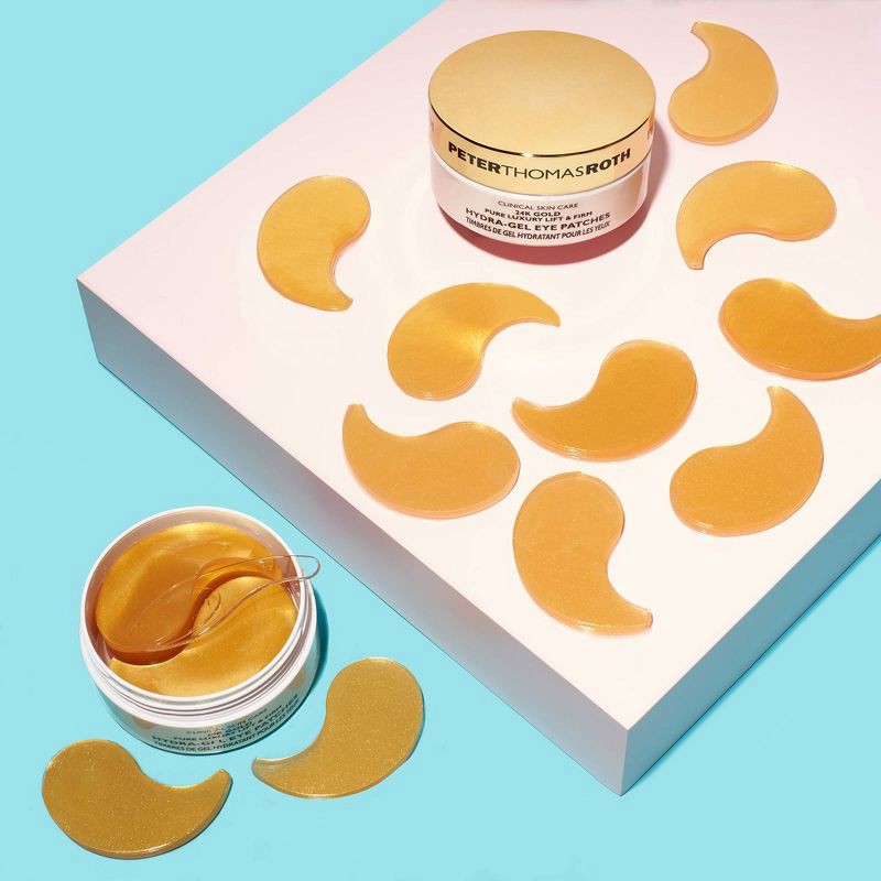 slide 7 of 7, PETER THOMAS ROTH 24K Gold Pure Luxury Lift & Firm Hydra-Gel Eye Patches - 60ct - Ulta Beauty, 60 ct