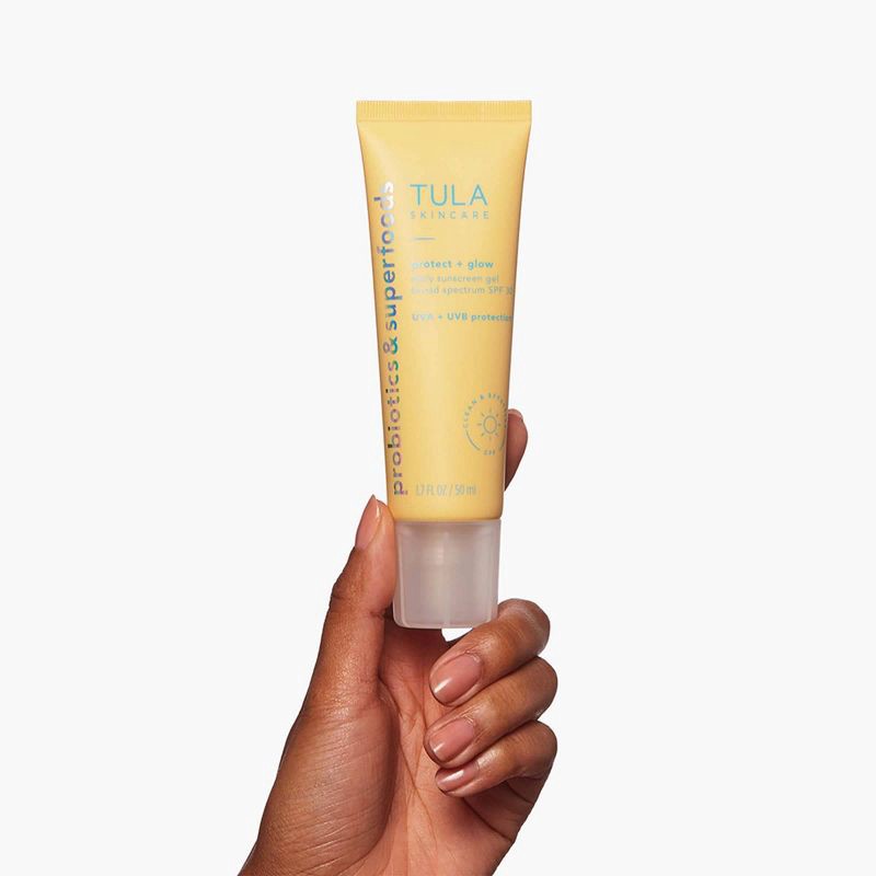 slide 5 of 12, TULA SKINCARE Protect + Glow Daily Sunscreen Gel Broad Spectrum SPF 30 - 1.7 fl oz - Ulta Beauty, 30 ct; 1.7 fl oz