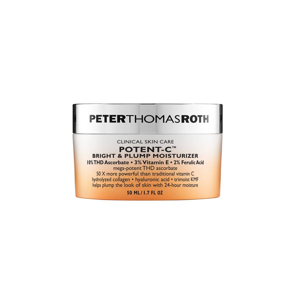 slide 1 of 8, PETER THOMAS ROTH Potent-C Vitamin C Bright & Plump Moisturizer - 1.7 fl oz - Ulta Beauty, 1.7 fl oz