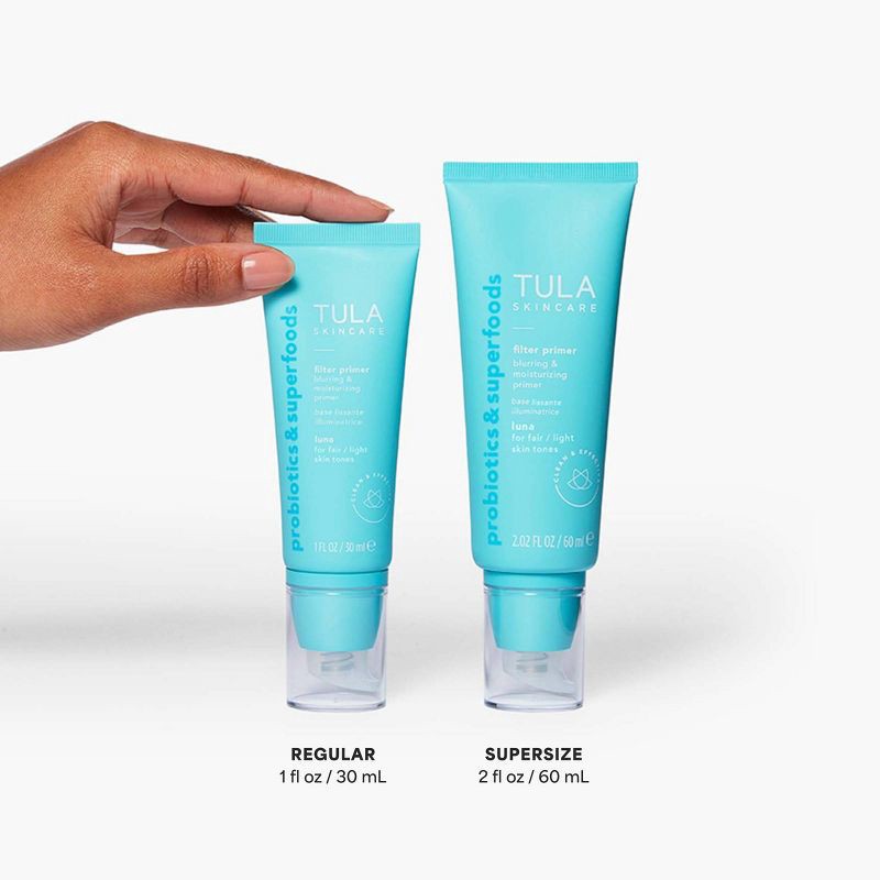 slide 4 of 9, TULA SKINCARE Filter Moisturizing & Blurring Primer - Cosmos - Ulta Beauty, 1 ct