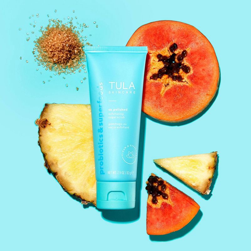 slide 4 of 6, TULA SKINCARE So Polished Exfoliating Sugar Scrub - 2.9oz - Ulta Beauty, 2.9 oz