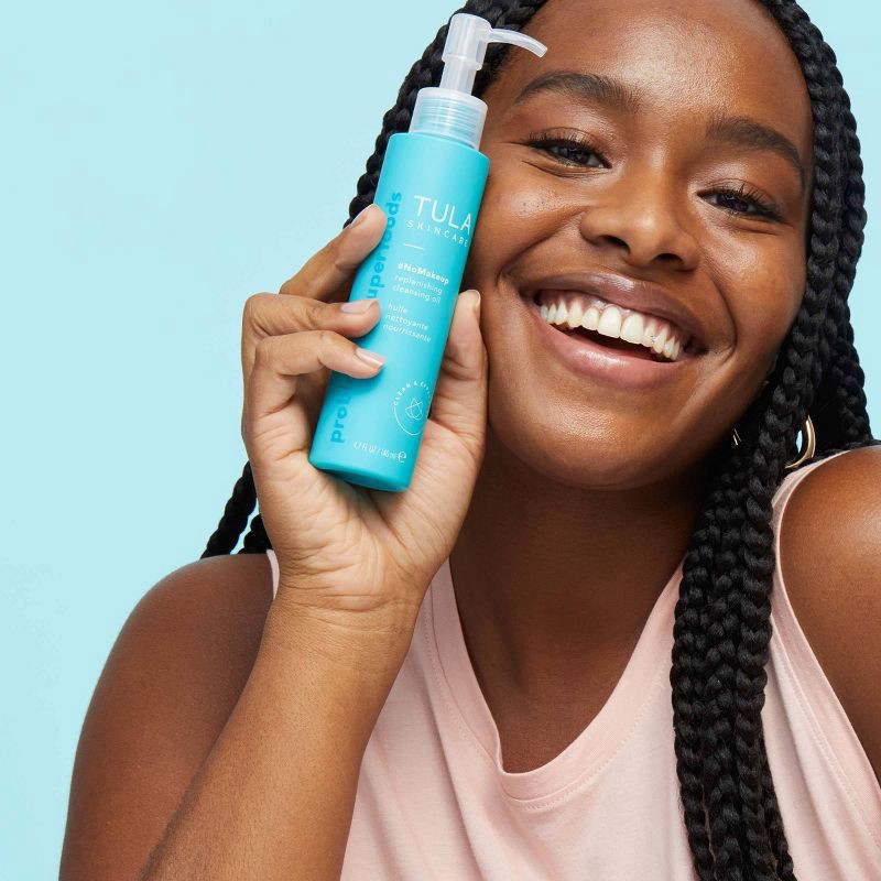 slide 4 of 6, TULA SKINCARE #Nomakeup Replenishing Cleansing Oil - 4.7 fl oz - Ulta Beauty, 4.7 fl oz