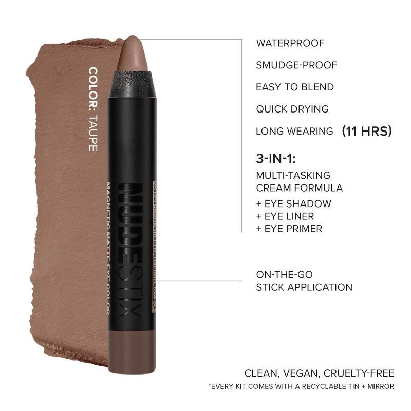 slide 7 of 8, NUDESTIX Nudestix Bright Nude Eyes Set - 7.5gm - Ulta Beauty, 1 ct