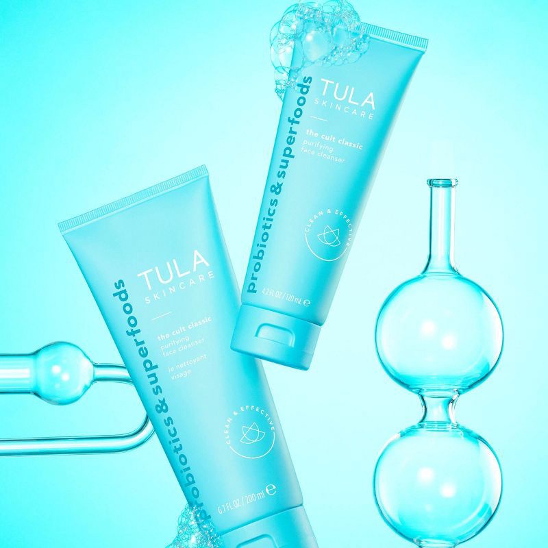 slide 3 of 6, TULA Skincare The Cult Classic Purifying Face Cleanser - 6.7 fl oz - Ulta Beauty, 6.7 fl oz