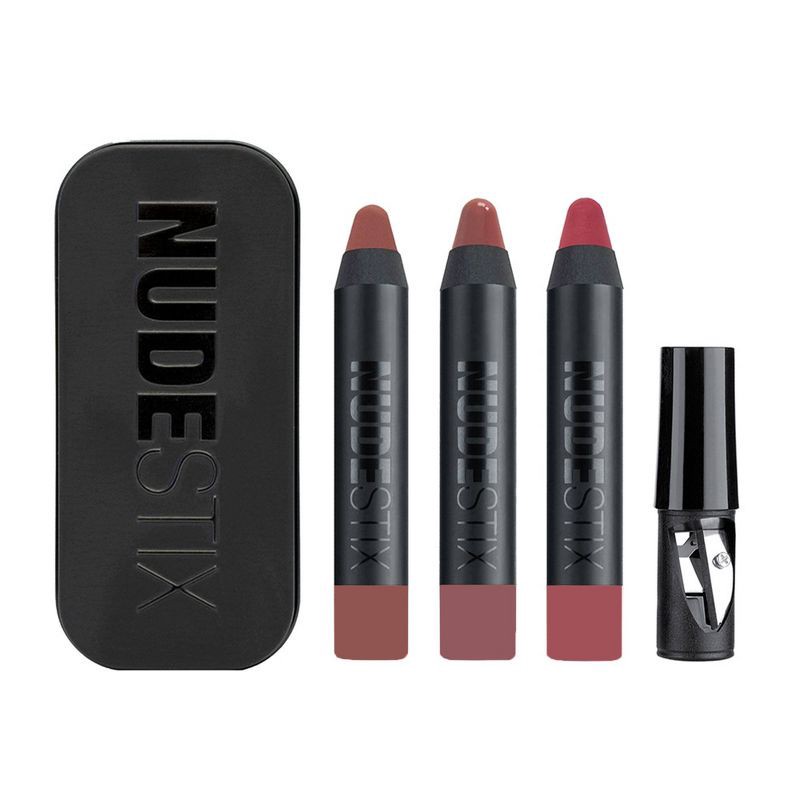 slide 1 of 6, NUDESTIX Everyday Lip Nudes Mini Kit - 3pc - 7.5gm - Ulta Beauty, 3 ct