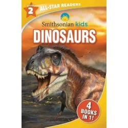 Silver Dolphin Smithsonian Kids All Star Readers: Dinosaurs Level 2 - (Paperback)