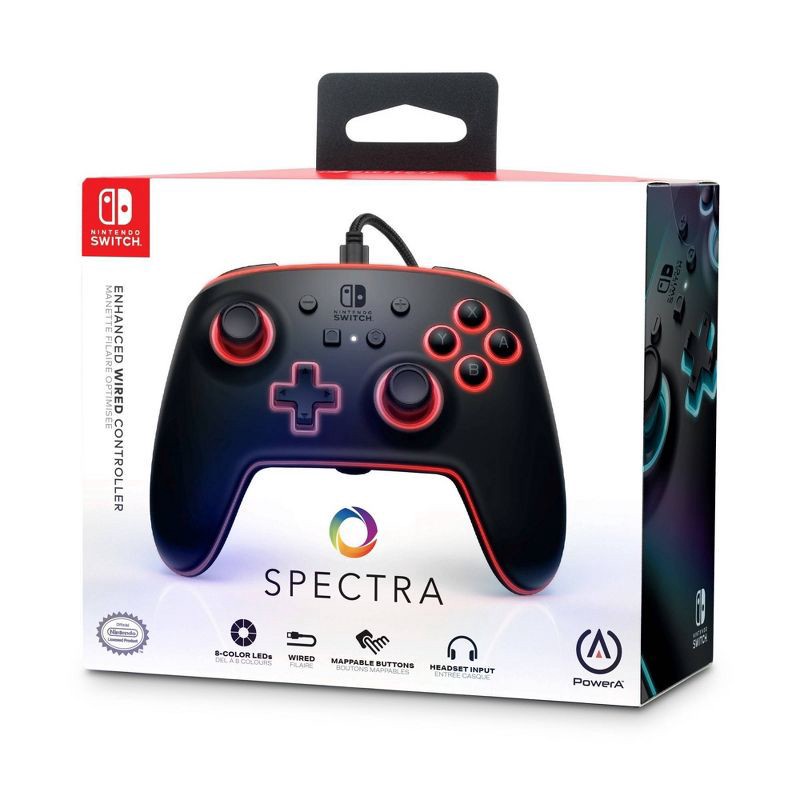 slide 11 of 15, PowerA Spectra Enhanced Wired Controller for Nintendo Switch, 1 ct