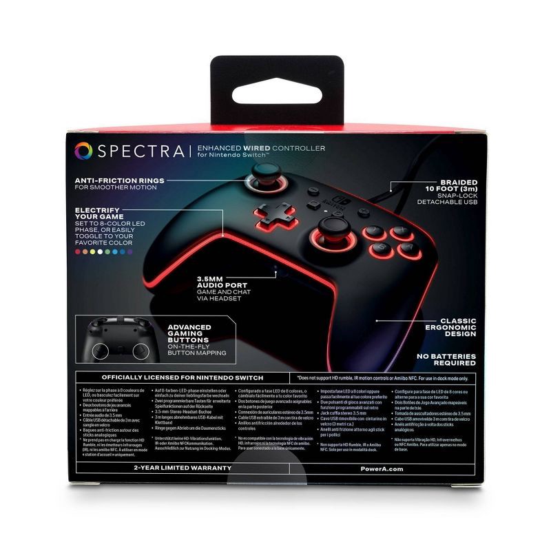 slide 13 of 15, PowerA Spectra Enhanced Wired Controller for Nintendo Switch, 1 ct