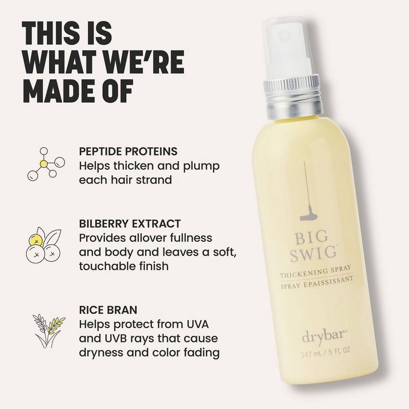 slide 15 of 17, Drybar Big Swig Thickening Spray - 5 fl oz - Ulta Beauty, 5 fl oz
