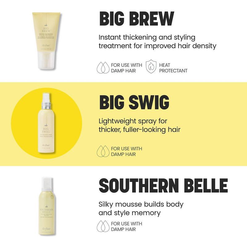 slide 9 of 17, Drybar Big Swig Thickening Spray - 5 fl oz - Ulta Beauty, 5 fl oz