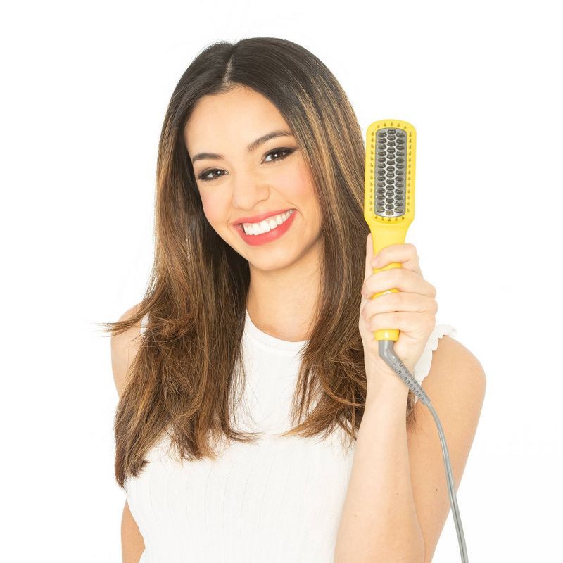 slide 6 of 10, Drybar The Baby Brush Crush Mini Heated Straightening Brush - Ulta Beauty, 1 ct