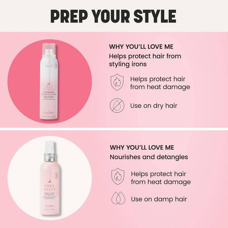 slide 8 of 11, Drybar Hot Toddy Heat Protectant Mist - 4.6oz - Ulta Beauty, 4.6 oz
