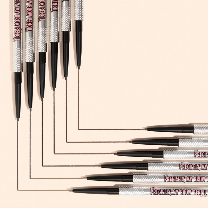 slide 4 of 10, Benefit Cosmetics Precisely, My Brow Pencil Waterproof Eyebrow Definer - Shade 6 - Cool Soft Black - 0.002oz - Ulta Beauty, 0.002 oz