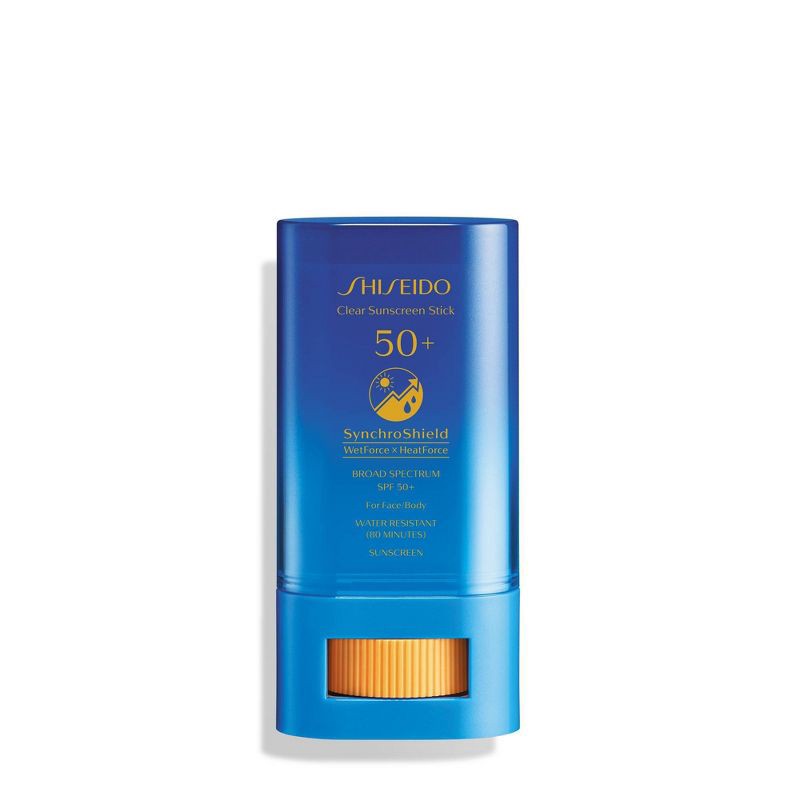 slide 1 of 8, Shiseido Clear Sunscreen Stick SPF 50+ - 0.7oz - Ulta Beauty, 0.7 oz