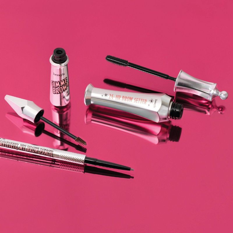 slide 4 of 9, Benefit Cosmetics 24hr Brow Setter Clear Eyebrow Gel with Lamination Effect Mini - 0.11oz - Ulta Beauty, 0.11 oz