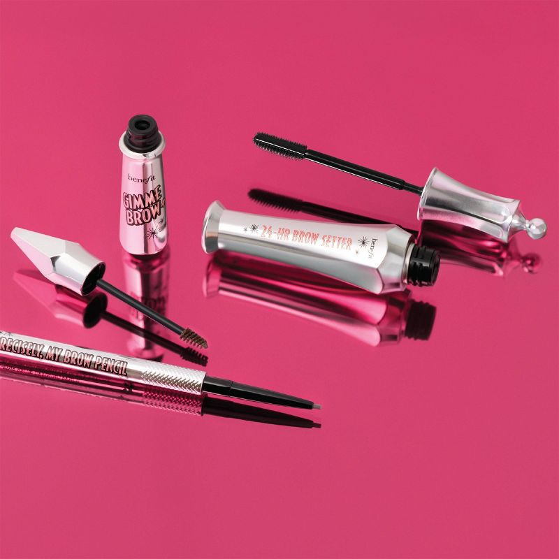 slide 7 of 9, Benefit Cosmetics 24hr Brow Setter Clear Eyebrow Gel with Lamination Effect Mini - 0.11oz - Ulta Beauty, 0.11 oz