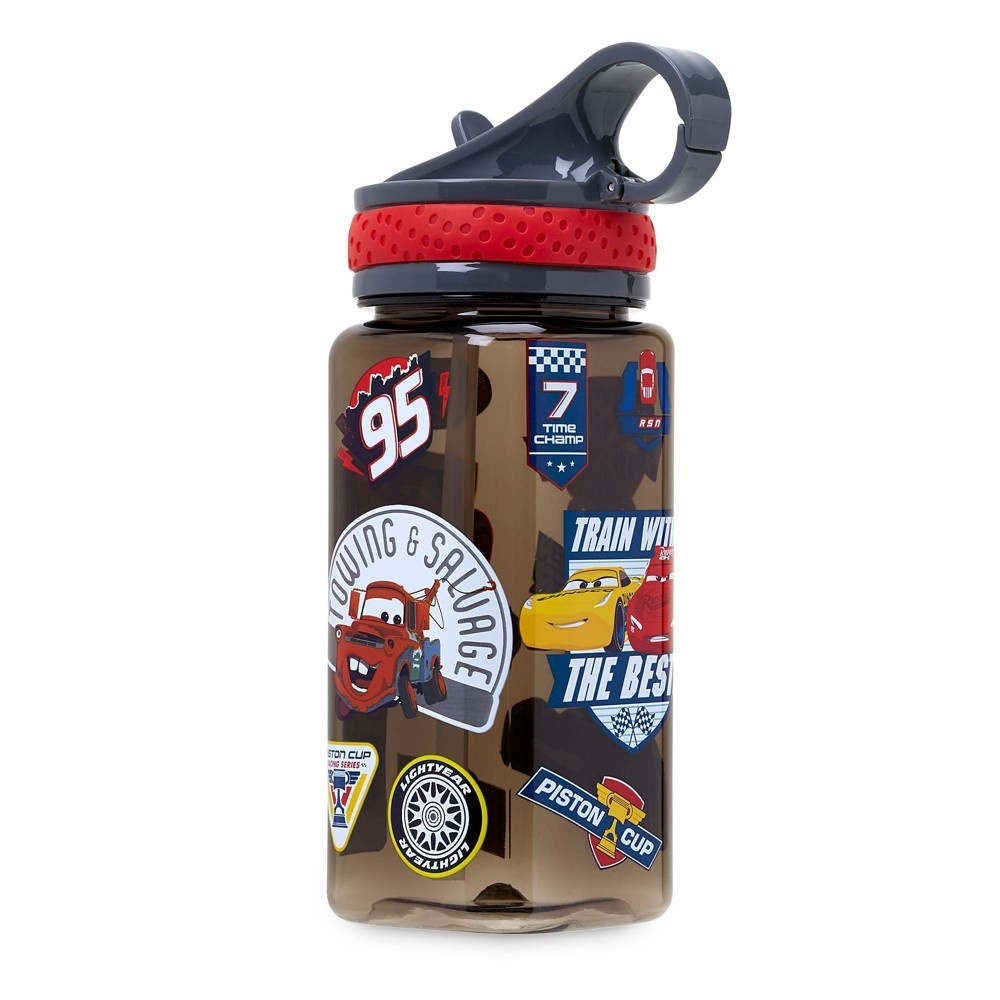 Disney Cars Plastic Next Gen Racer Water Bottle Red 15 oz