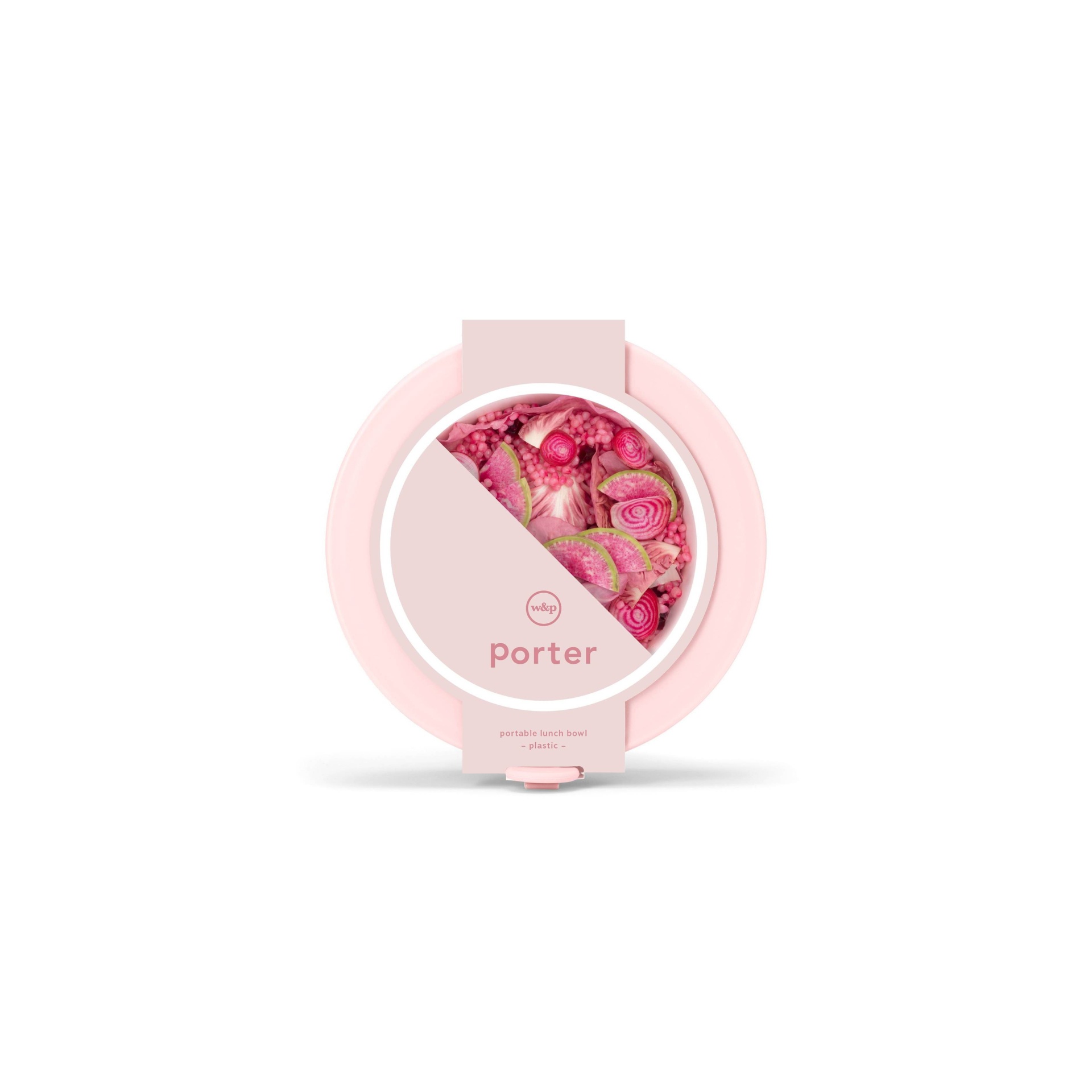 slide 1 of 6, Porter by W&P Design Plastic Porter Bowl Blush, 1 ct