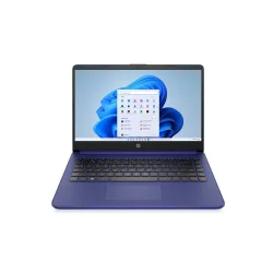 HP Inc. HP 14" Laptop with Windows Home in S Mode - Intel Processor - 4GB RAM - 64GB Flash Storage - Indigo Blue (14-dq0005tg)