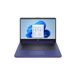 HP Inc. HP 14" Laptop with Windows Home in S Mode - Intel Processor - 4GB RAM - 64GB Flash Storage - Indigo Blue (14-dq0005tg)