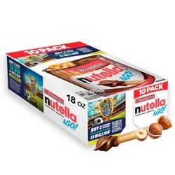 Nutella and Go! Hazelnut Spread with Breadsticks - 18oz/10ct