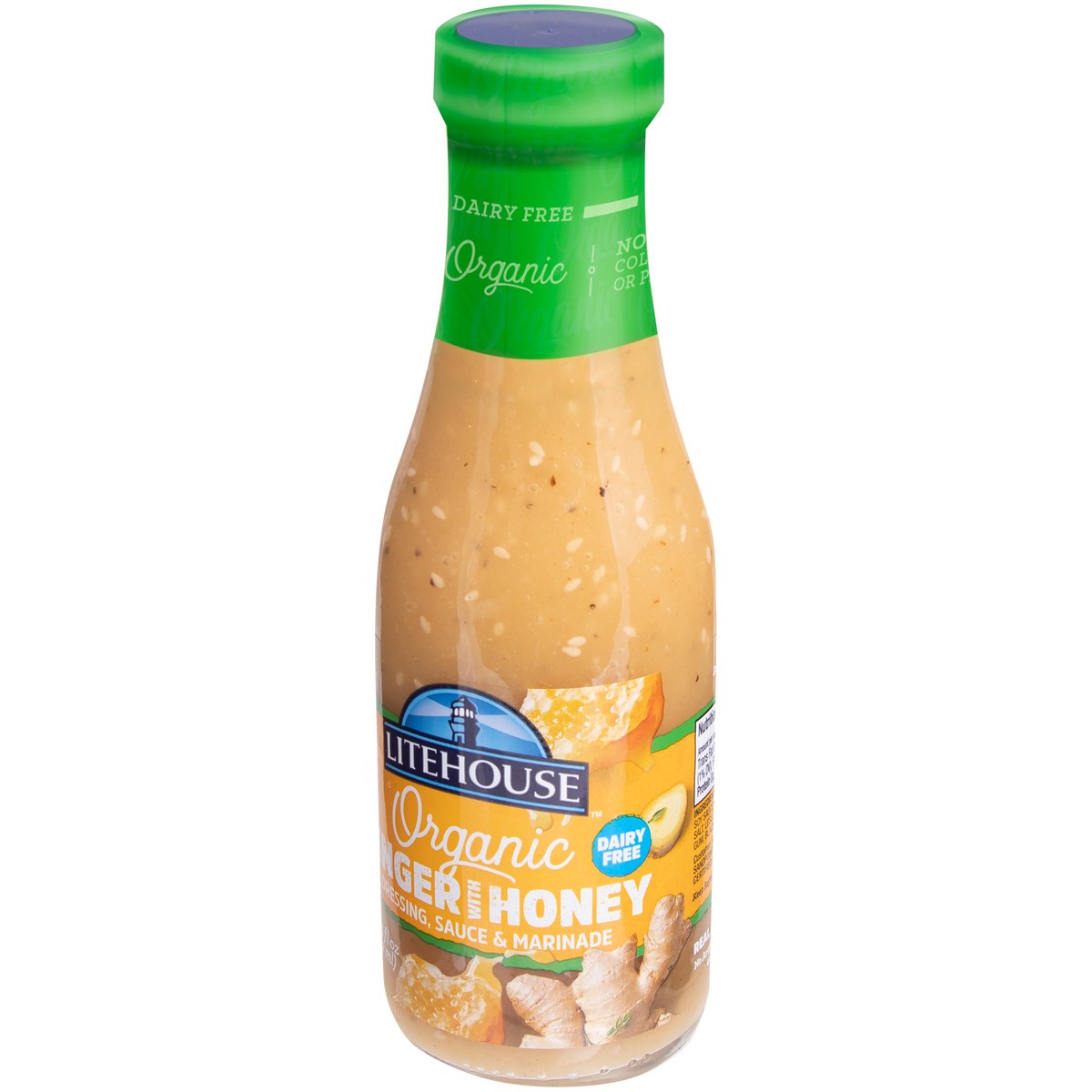 slide 2 of 9, Litehouse Organic Ginger with Honey Dressing, Sauce & Marinade 11.25 fl. oz. Bottle, 11.25 fl oz