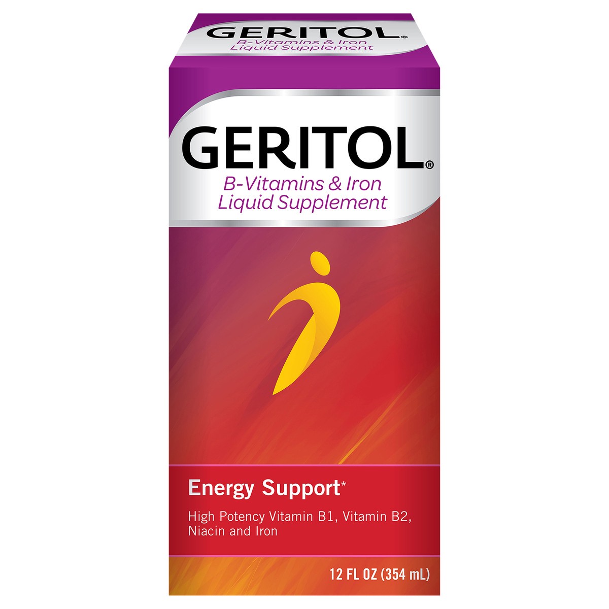 slide 1 of 7, Geritol Vitamin Liquid, 12 oz