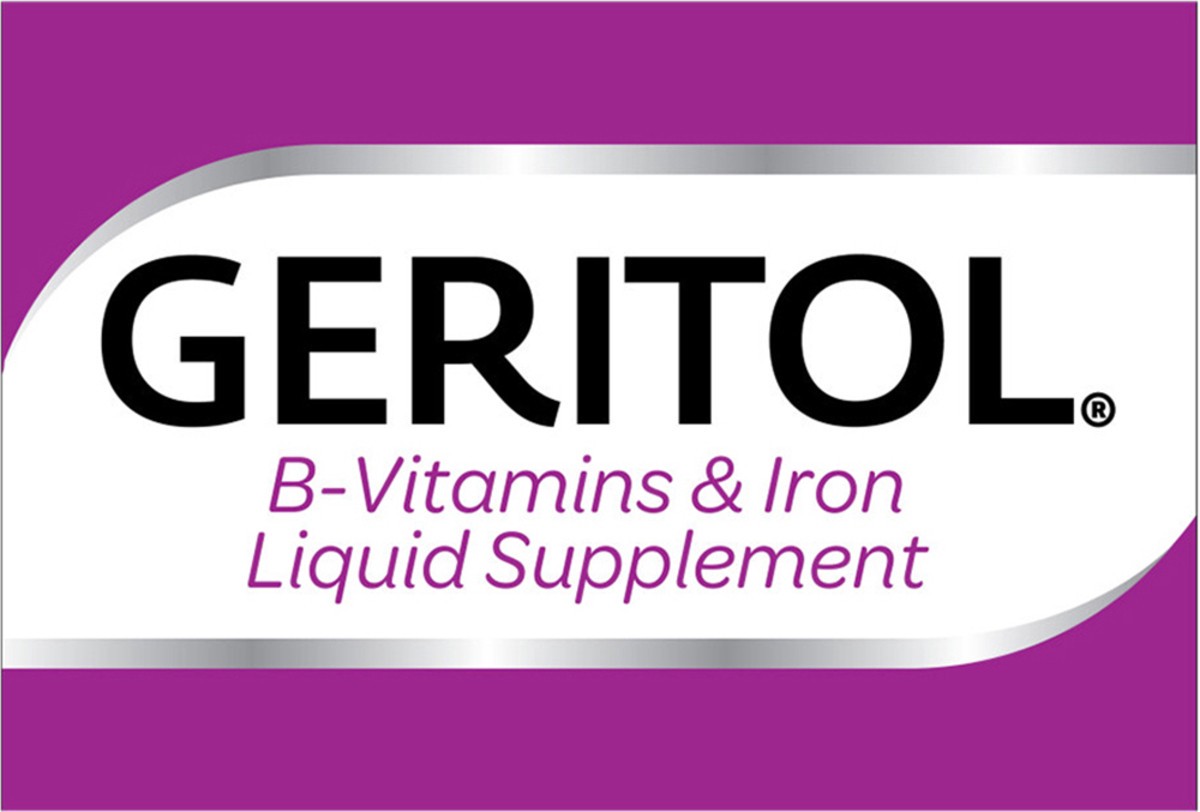 slide 2 of 7, Geritol Vitamin Liquid, 12 oz