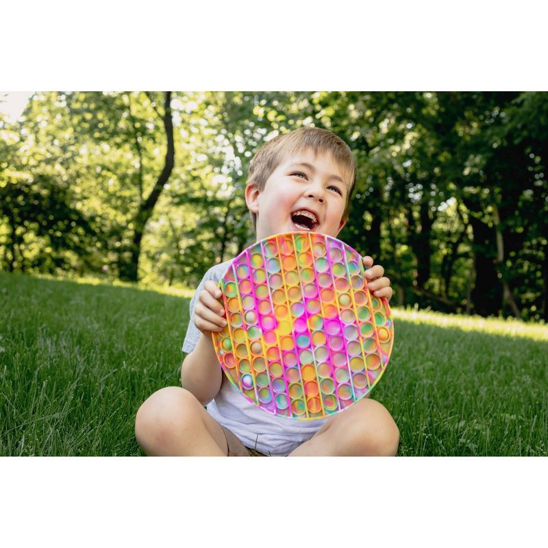 slide 2 of 9, Chuckle & Roar Pop It! XL The Jumbo Never-Ending Bubble Popping Fidget and Sensory Game - Tie Dye, 1 ct