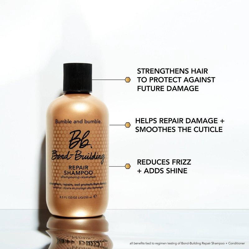 slide 3 of 9, Bumble and bumble Bond-Building Repair Shampoo - 8.5 fl oz - Ulta Beauty, 8.5 fl oz