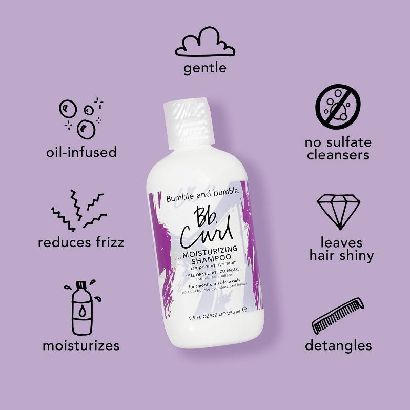 slide 6 of 6, Bumble and Bumble. Curl Moisturizing Shampoo - 8.5 fl oz - Ulta Beauty, 8.5 fl oz