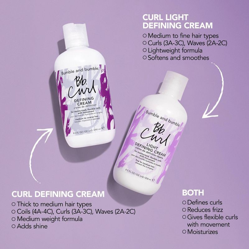 slide 3 of 7, Bumble and Bumble. Curl Defining Crème - 8.5 fl oz - Ulta Beauty, 8.5 fl oz