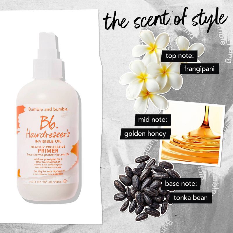 slide 7 of 15, Bumble and Bumble. Hairdresser's Oil Invisible Oil Primer - Travel Size - 2 fl oz - Ulta Beauty, 2 fl oz